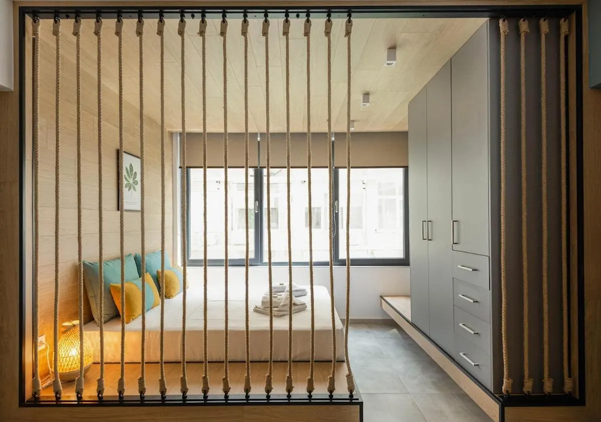 Lägenhet Innovative Snug Bohemian Studio In Ladadika Thessaloníki