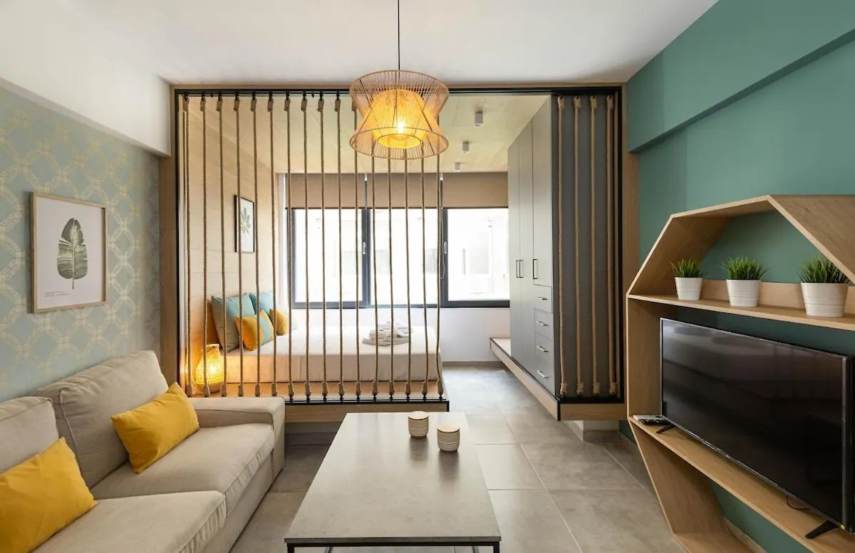 Innovative Snug Bohemian Studio In Ladadika Thessaloníki 0*,  Grekland